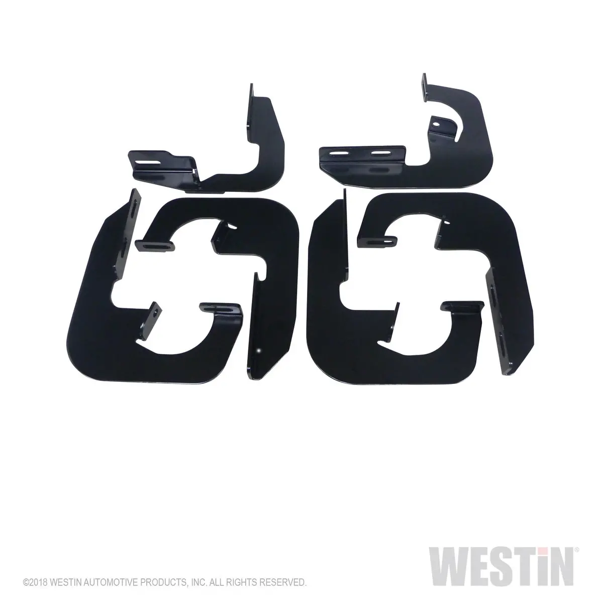 27-1745  -  Running Board Mount Kit; Black Finish; 1