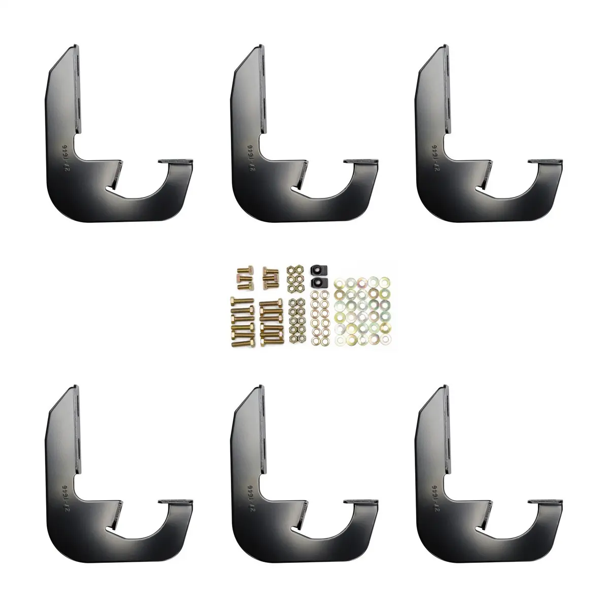 27-1985  -  Running Board Mount Kit; Black Finish; 1