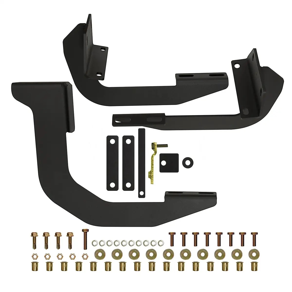 27-2305  -  Running Board Mount Kit; Black; For Single 54 In. Passenger Sliding Door; 1