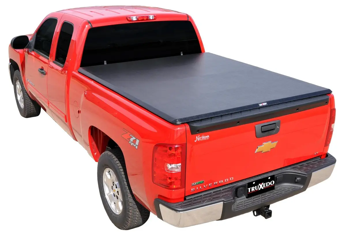 270601  -  Truxport Tonneau Cover - Black - 2007-2013 Chevy Silverado/Gmc Sierra 5' 9" Bed 1