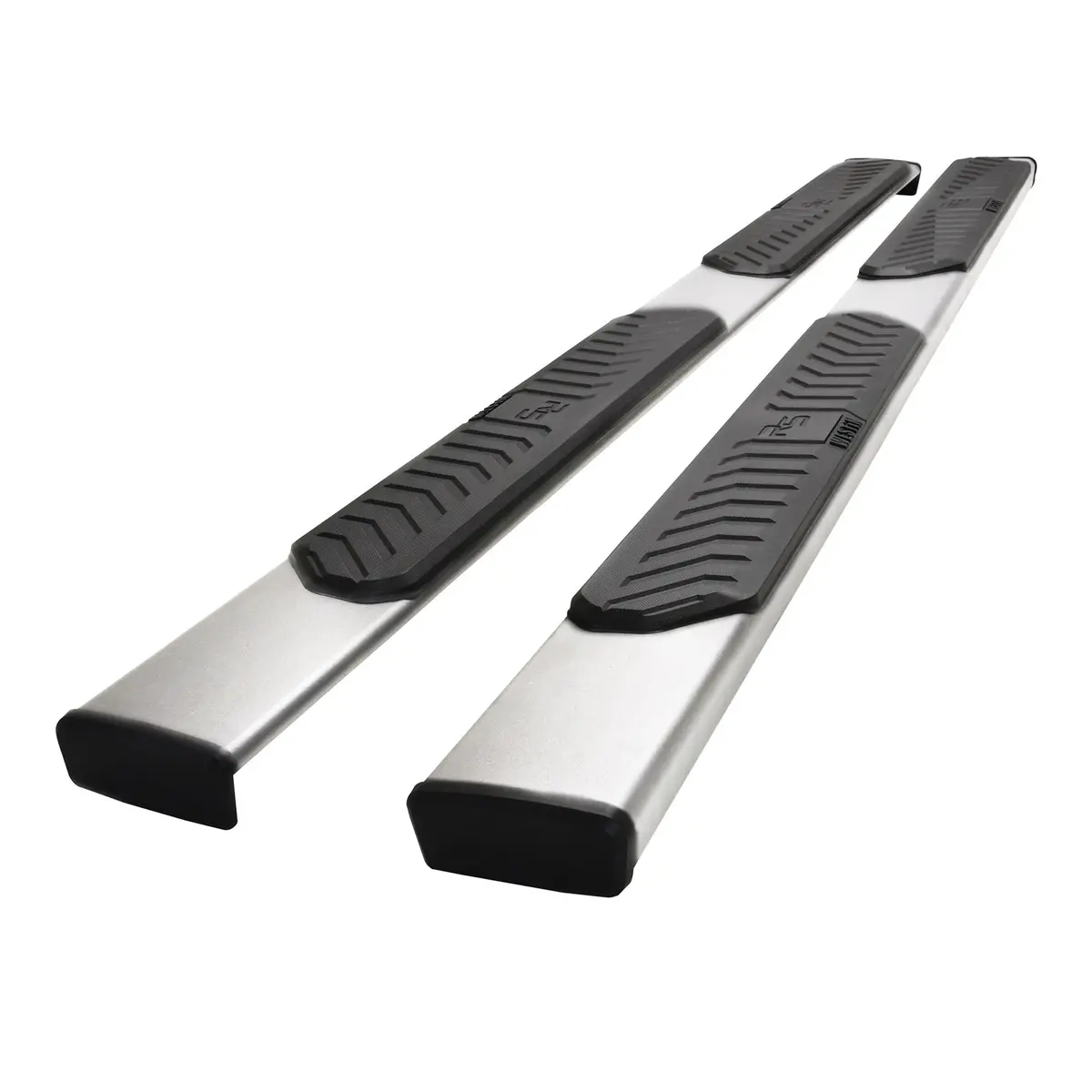 28-51260  -  R5 Nerf Step Bars; 5 In. Stainless Steel; Incl. Hardware; No Drilling Required; 1