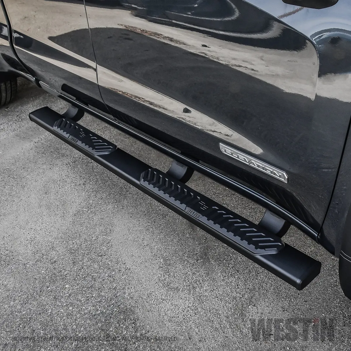 28-51265  -  R5 Nerf Step Bars; 5 In. Black; Incl. Hardware; No Drilling Required; 1