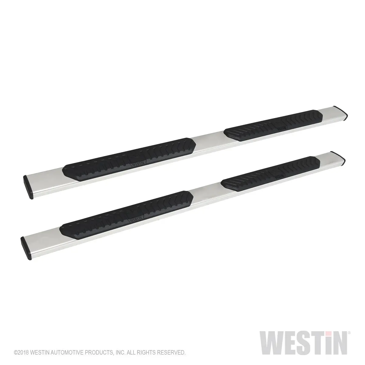 28-51270  -  R5 Nerf Step Bars; 5 In. Stainless Steel; Incl. Hardware; No Drilling Required; 1