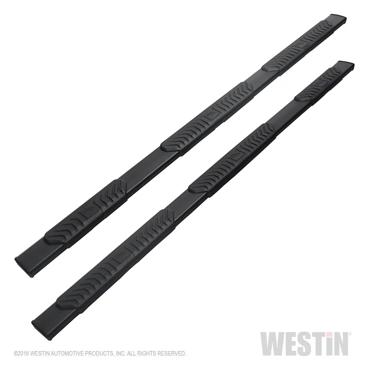 28-534695  -  R5 Modular Wheel To Wheel Nerf Step Bars; 5 In. Black; Incl. Hardware; 1