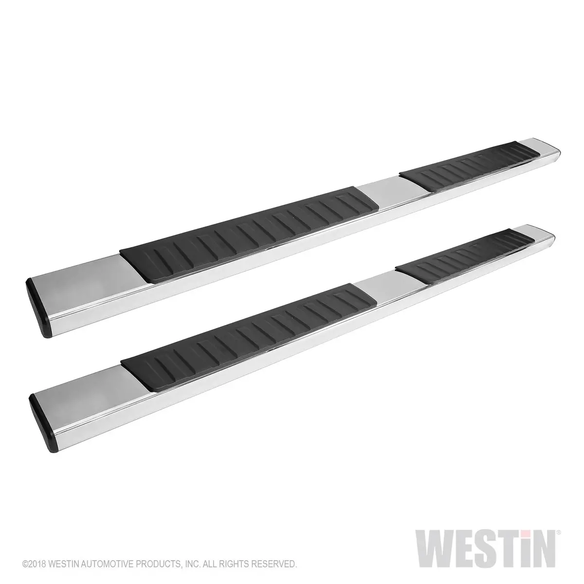28-71090  -  R7 Nerf Step Bars; Stainless Steel; Mount Kit Included; For Super Crew Cab; 1