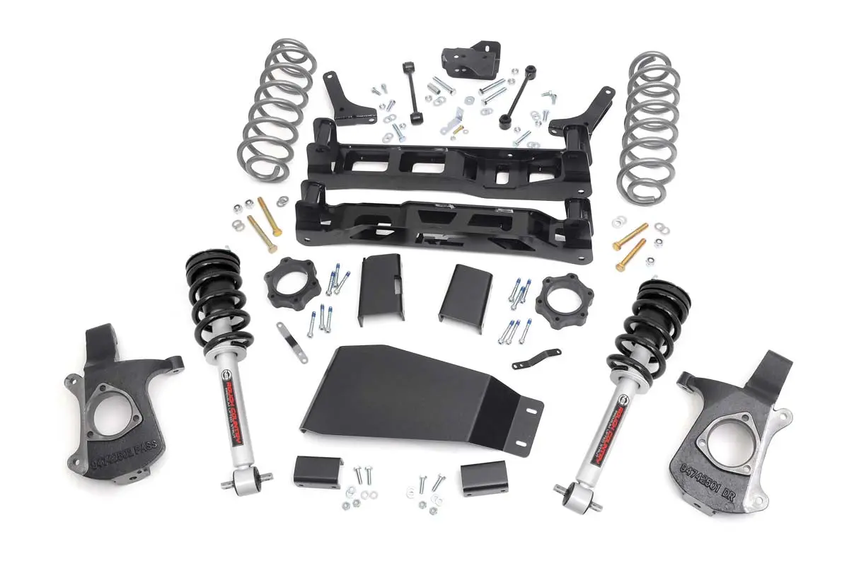 28101  -  5 Inch Lift Kit - N3 Struts - Chevy/Gmc Suv 1500 2Wd/4Wd (2007-2014) 1