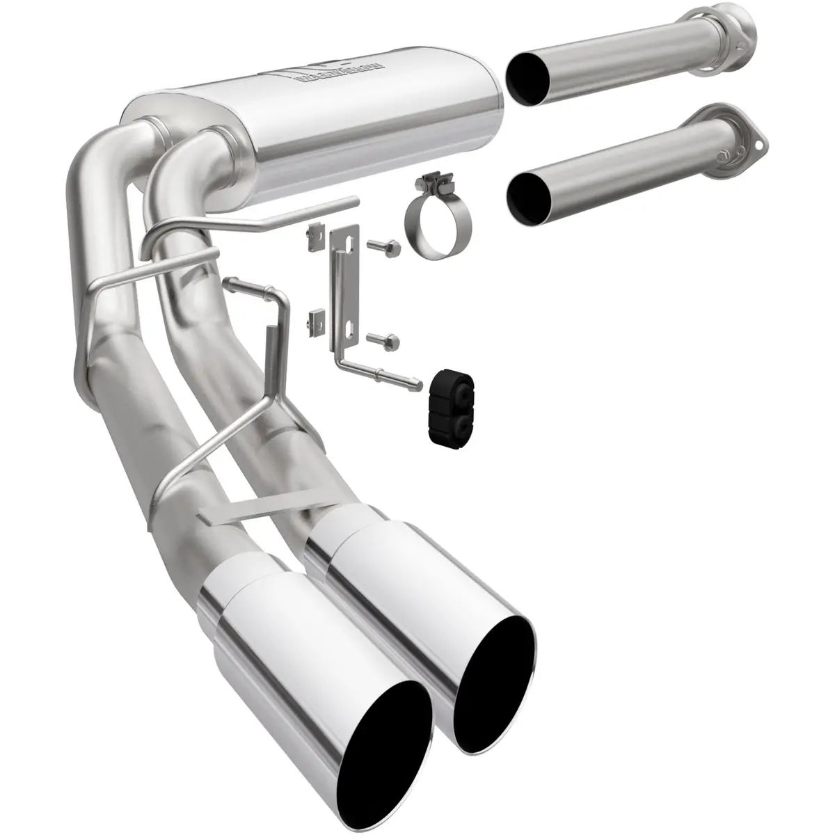 Street Series Stainless Cat-Back System 1