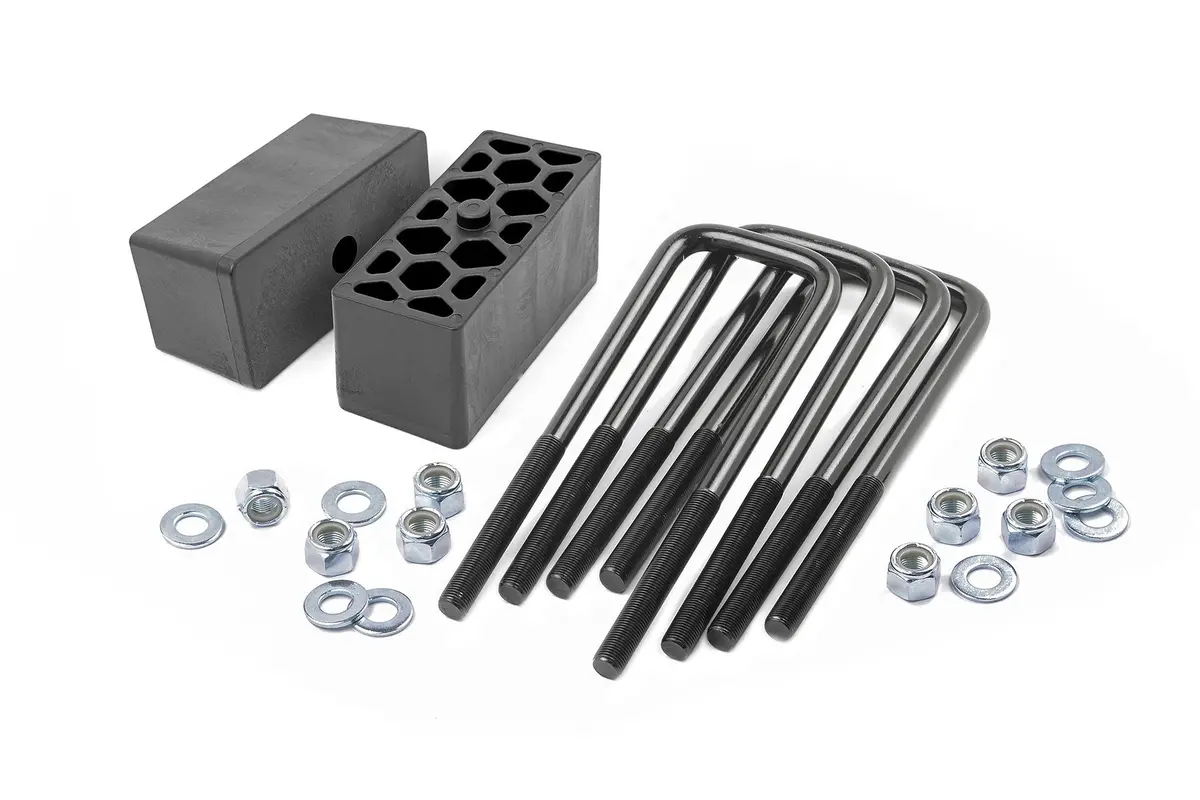 6521  -  2.5 Inch Block & U-Bolt Kit - Chevy/Gmc 1500 (99-25) 1