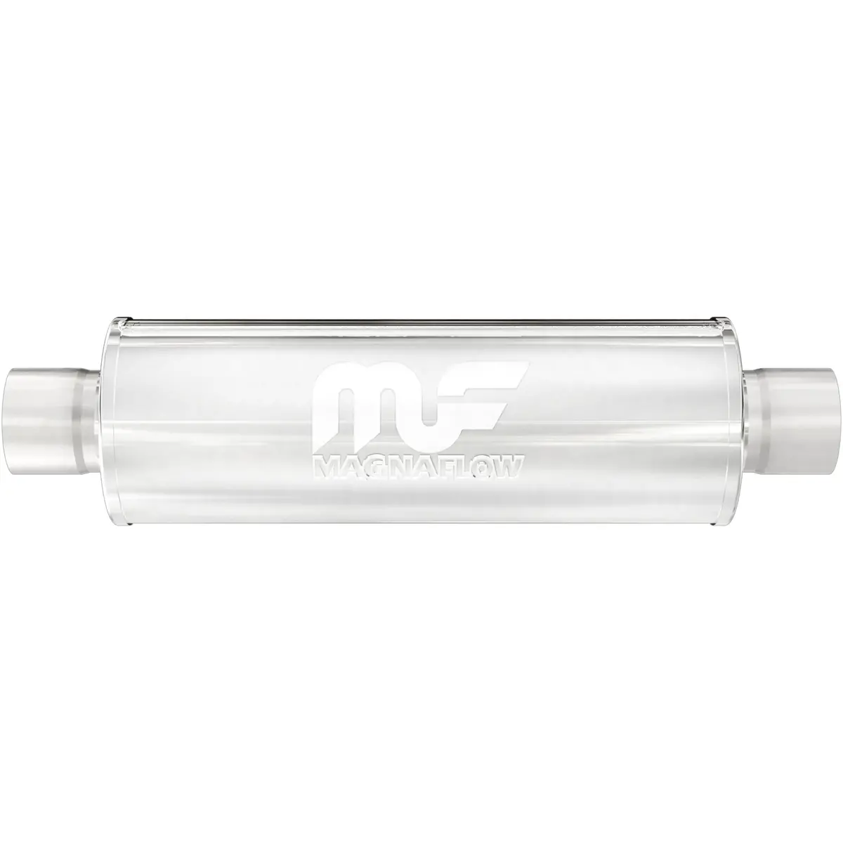 14416  -  Straight-Through Performance Muffler; 2.5In. Center/Center;  4X14x4 Body 1