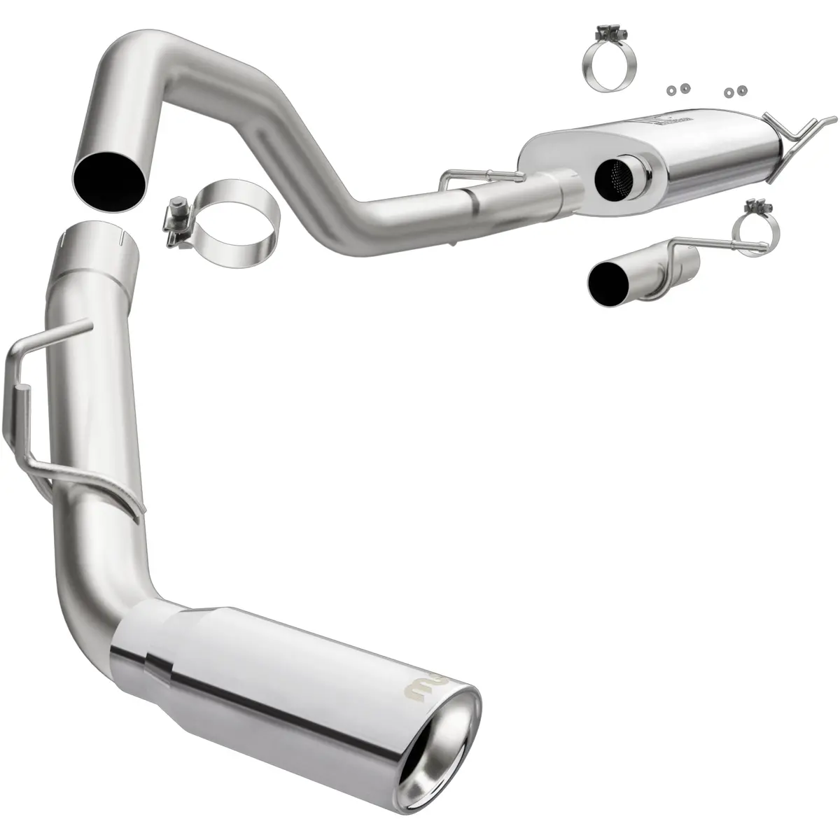 Street Series Stainless Cat-Back System 1