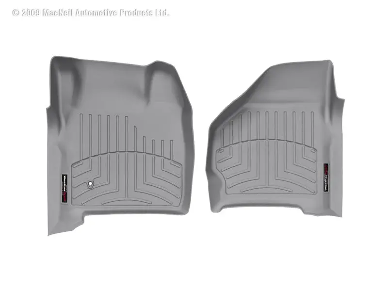 Weathertech 99-07 Ford F250 Super Duty Crew Front Floorliner - Grey 1