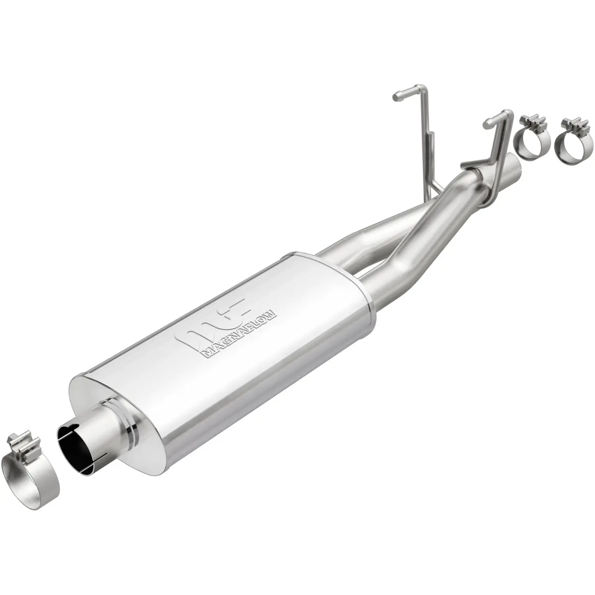 Direct-Fit Muffler Replacement Kit With Muffler 1