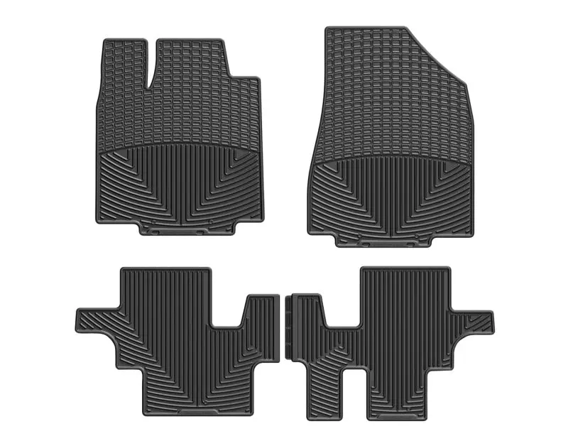 Wt Rubber Mats - Rear - Blk 1