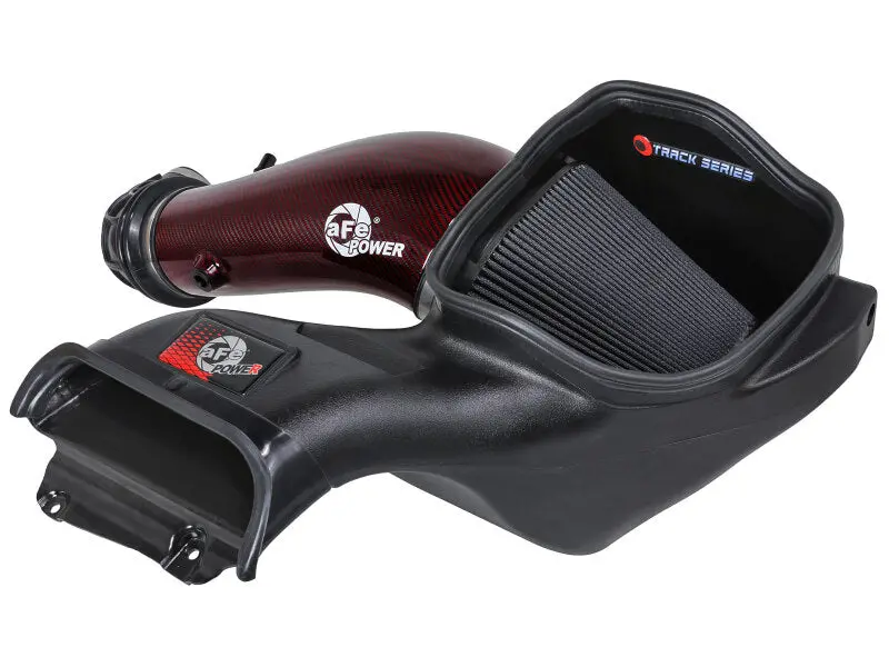 Afe 23-24 Ford F150 Raptor R Supercharged Red Carbon Track Series Air Intake W/ P5r Filter (Moq 24) 1