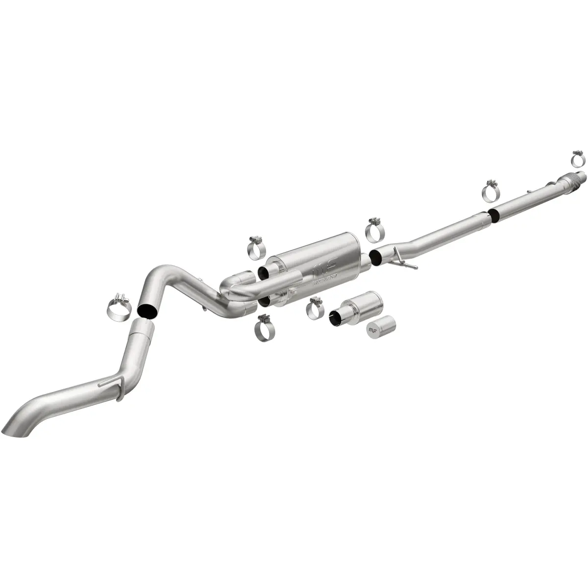 Overland Series Stainless Cat-Back System 1