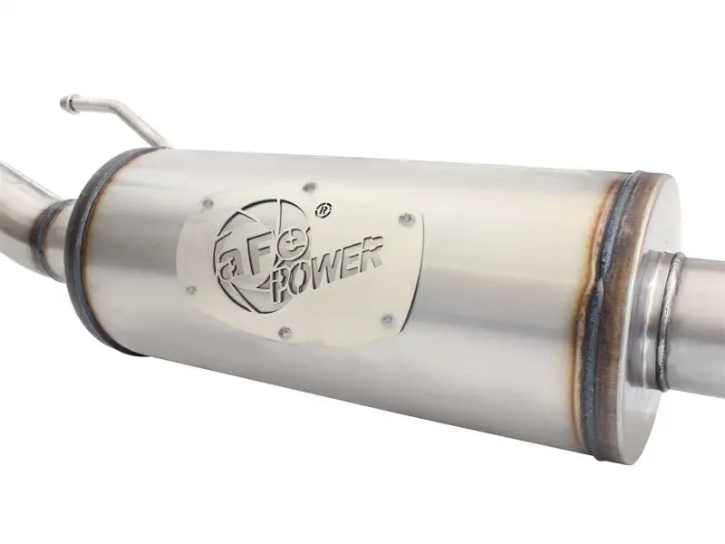 Afe Machforce Xp 2.5In Ss-409 Cat-Back Exhaust 07-16 Jeep Wrangler (Jk) V6-3.6L/3.8L (2-4 Door) 2