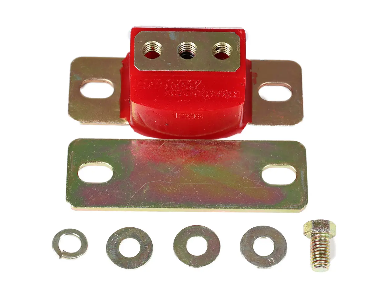 3.1142R  -  Performance Transmission Mount; Red; Performance Polyurethane; 1