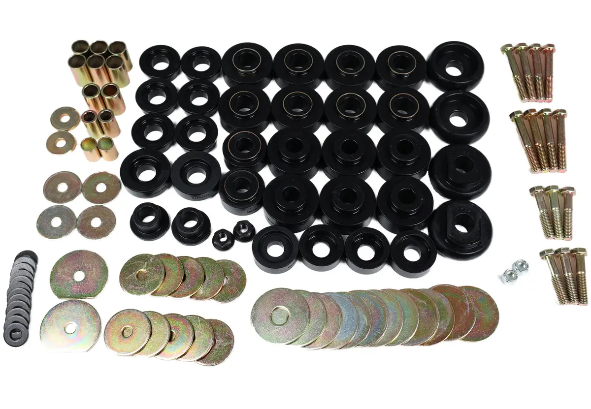 3.4173G  -  Body Mount Set; Incl. Hardware; Black; 1