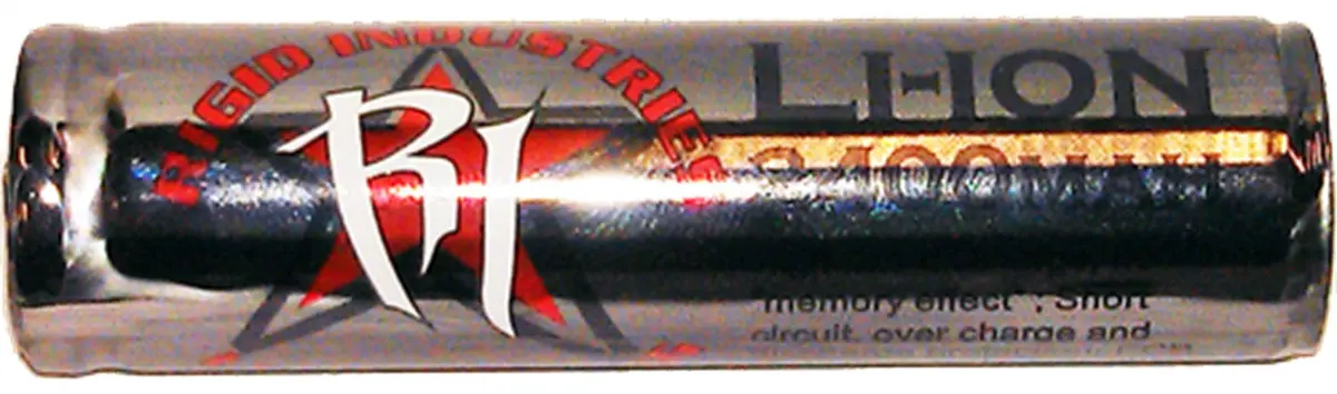 30113  -  18650 Li Ion High Output Rechargeable Battery, Single 1