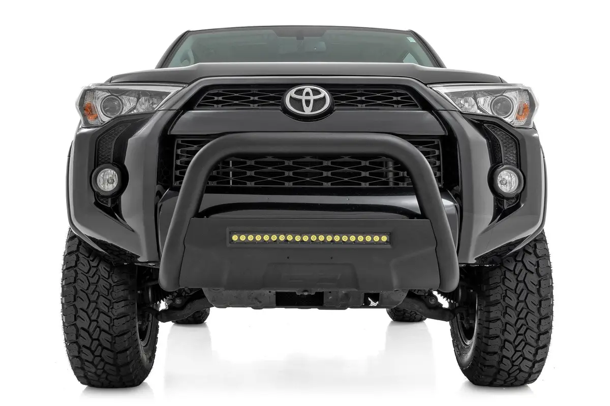 B-T4081  -  Black Led Bull Bar - Toyota 4Runner 2Wd/4Wd (2010-2024) 1