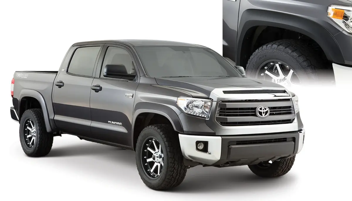 30919-02  -  Extend-A-Fender Flares Black Smooth Finish 4-Piece Set 1