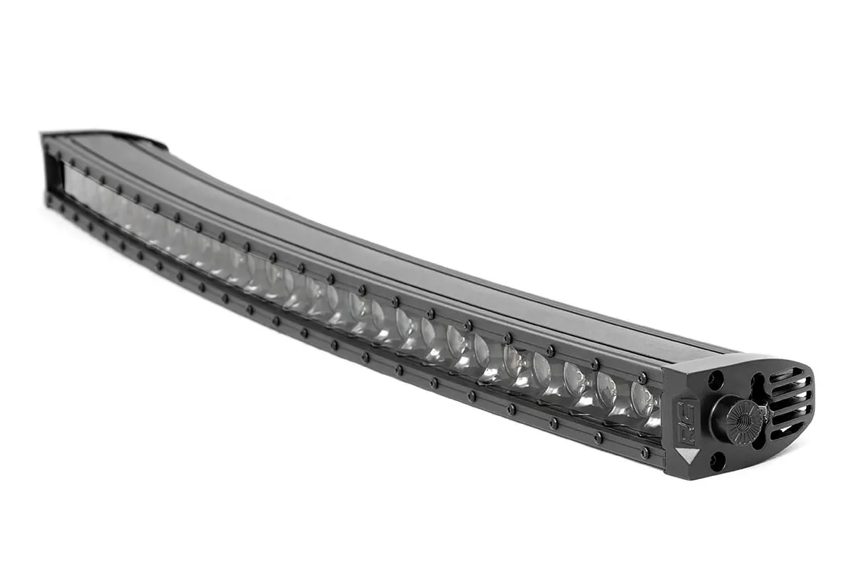 72730Bldrl - 30 Inch Black Series Led Light Bar - Curved - Single Row - Cool White Drl 2