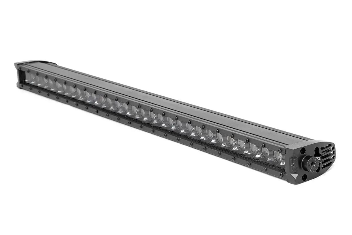 70730Bldrl  -  30 Inch Black Series Led Light Bar - Single Row - Cool White Drl 1