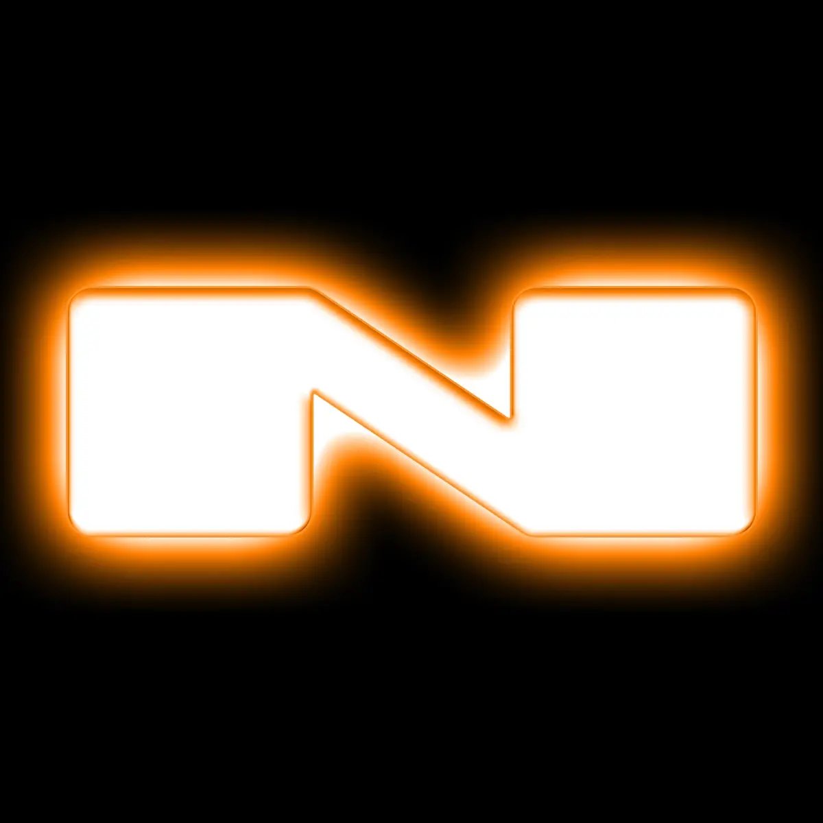3140-N-005  -  Universal Illuminated Led Letter Badges - Matte White Surface Finish - N 1