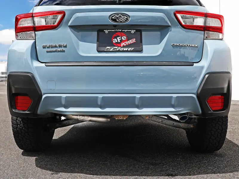 Afe Power Takeda 2.5In 304 Ss Cat-Back Exhaust System Subaru Crosstrek 18-19 H4-2.0L 2
