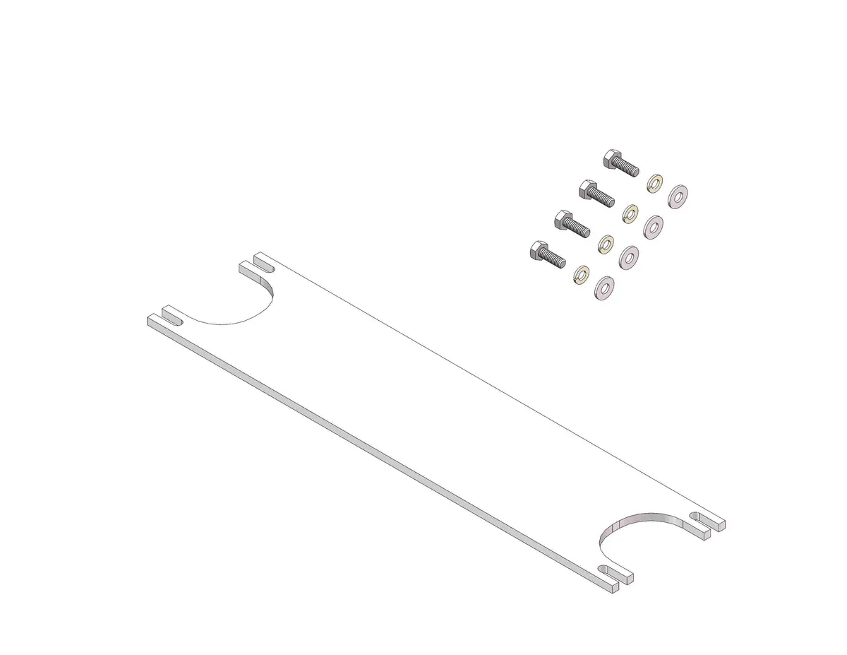 32051  -  Replacement Pivot Plate Assembly For Husky Towing 32042 1