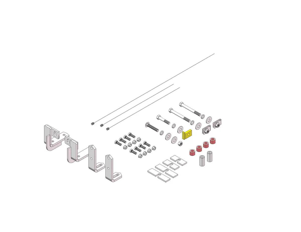 32084  -  Fifth Wheel Trailer Hitch Mount Kit 1