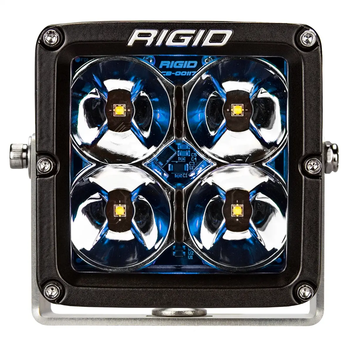 32202  -  Radiance Pod Xl With Blue Backlight, Surface Mount, Black Housing, Pair 1