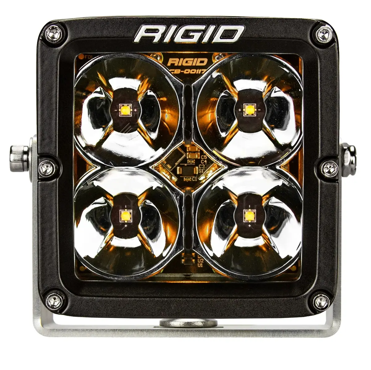 32205  -  Radiance Pod Xl With Amber Backlight, Surface Mount, Black Housing, Pair 1