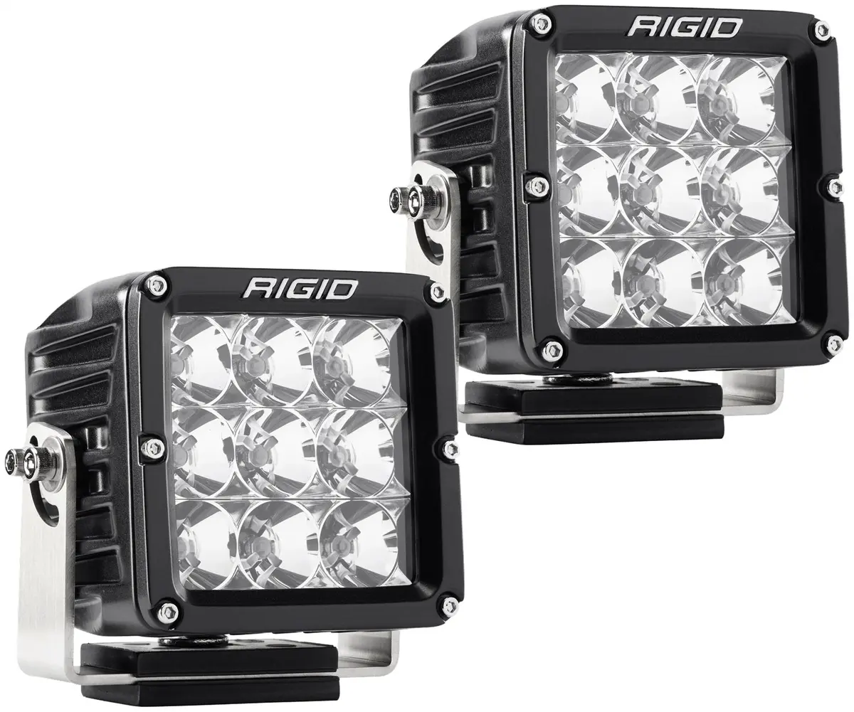 322113  -  D-Xl Pro Led Light, Flood Optic, Surface Mount, Black Housing, Pair 1