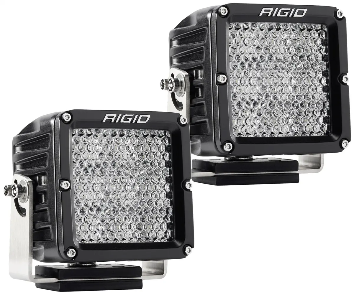 322313  -  D-Xl Pro Led Light, Flood Diffused, Surface Mount, Black Housing, Pair 1
