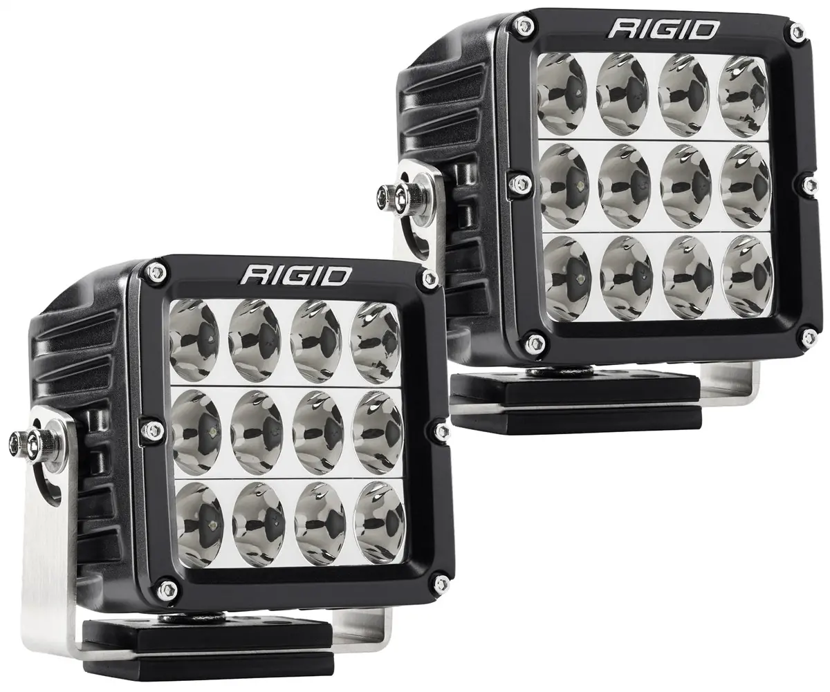 322613  -  D-Xl Pro Led Light, Driving Optic, Surface Mount, Black Housing, Pair 1