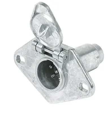 32568  -  Vehicle End 6 Pole Round Die-Cast Zinc Bagged 1