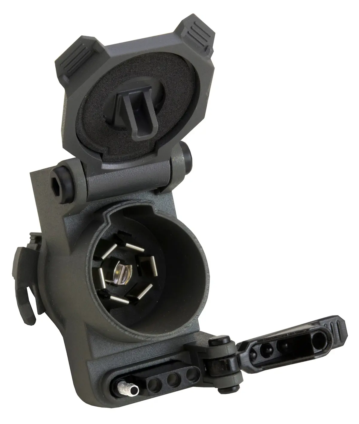 33057  -  7 Way Blade And 4 Way Flat Gm Twist Mount For Vehicles With Factory Tow Package 1