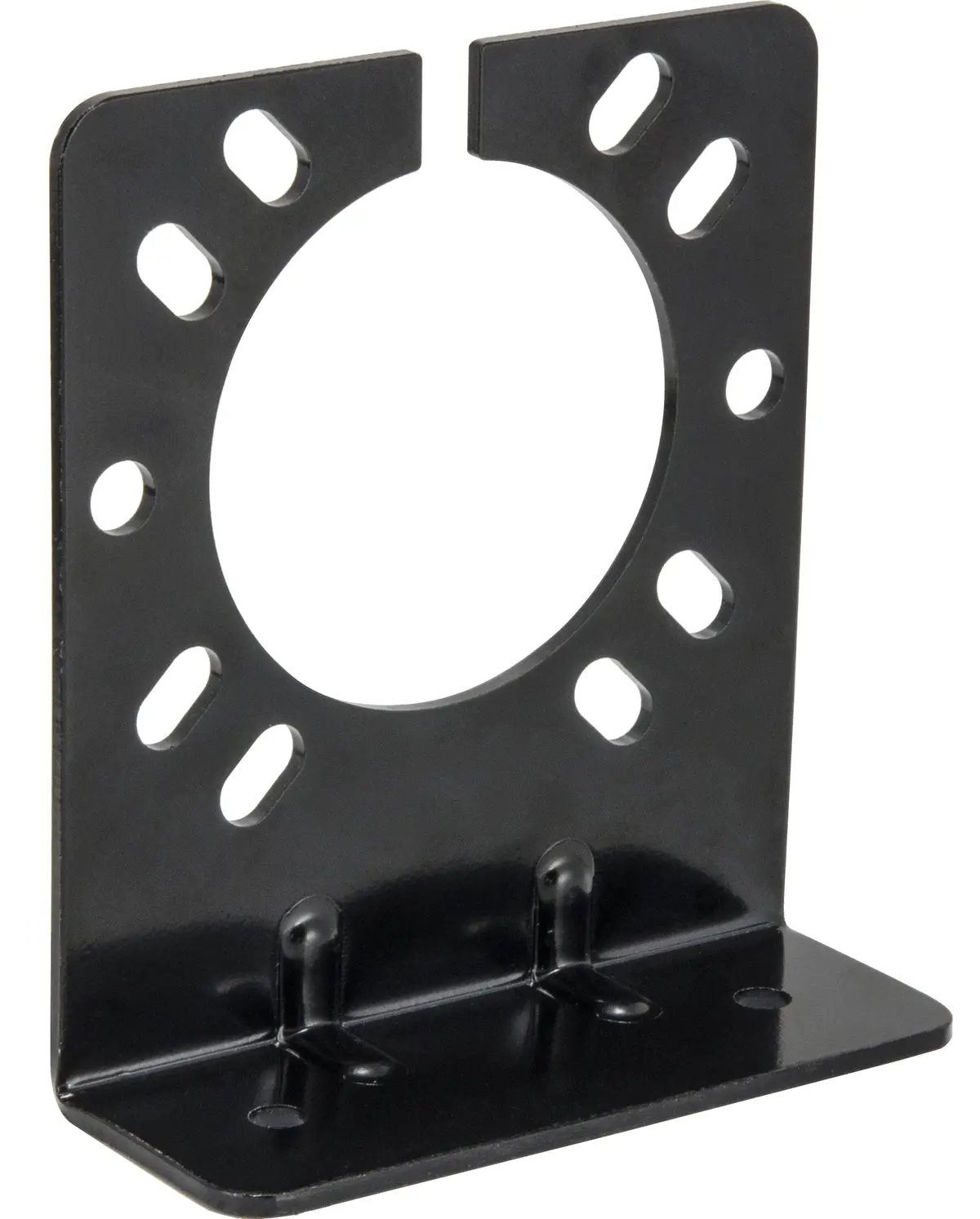 33069  -  For Use With 7 Rv Blade And 6 Pole Round Vehicle End Socket Bolt-On Black Single 1