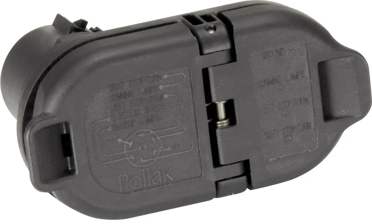 33072  -  4 Way Flat & 7 Way Rnd Utilizes Oem Connectors Mounting Bracket Bulk 1