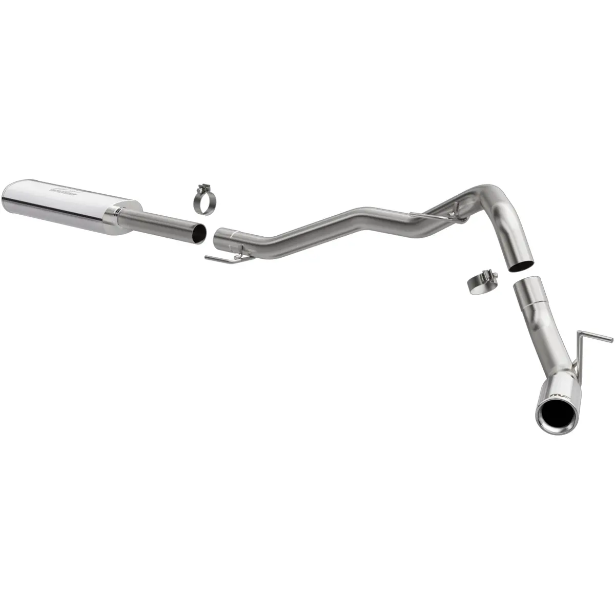 Street Series Stainless Cat-Back System 1