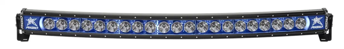 34001  -  Radiance Plus Curved Bar, Broad-Spot Optic, 40 Inch With Blue Backlight 1