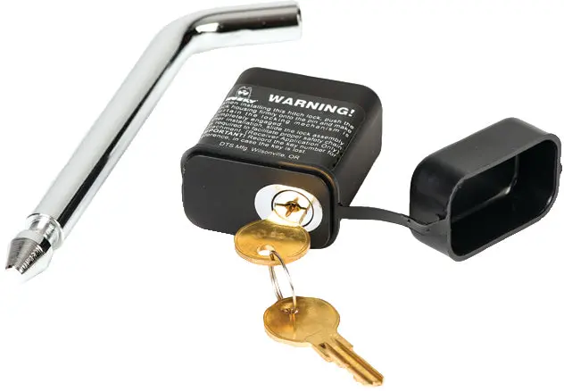 34819  -  Bent Pin 1/2" Diameter Use With 1-1/4" Receiver Locking With Dust Cap Single 1