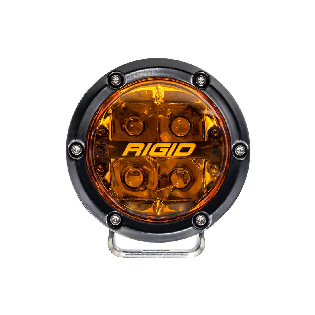 36123  -  360-Series 4 Inch Spot With Amber Pro Lens - Pair 1