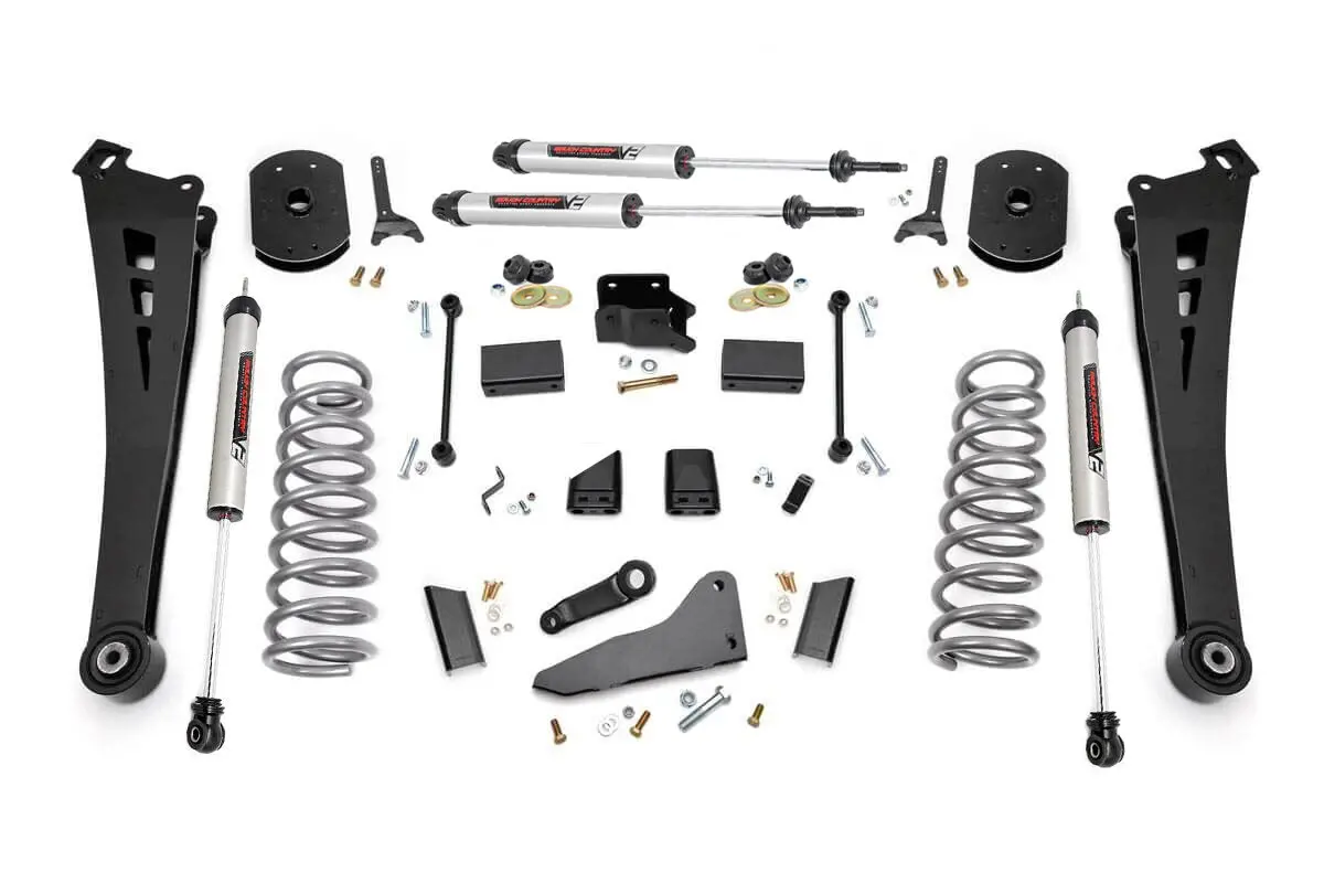 37370 - 5 Inch Lift Kit - Fr Gas Coil - Radius Arms - V2 - Ram 2500 4Wd (2014-2018) 2