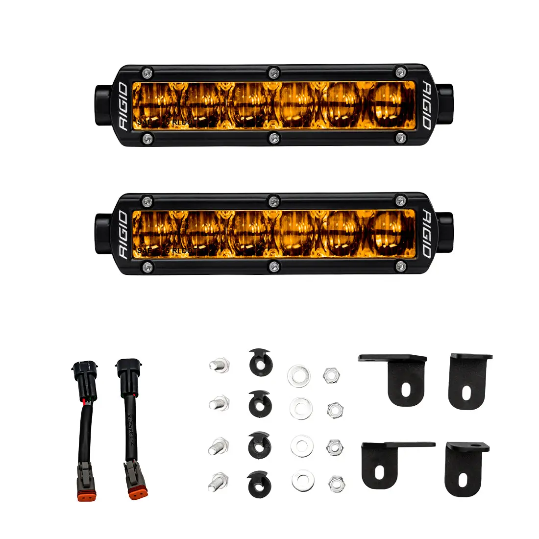 37201  -  2022+ Toyota Tundra 6 Inch Sr-Series Selective Yellow Fog Light Kit 1