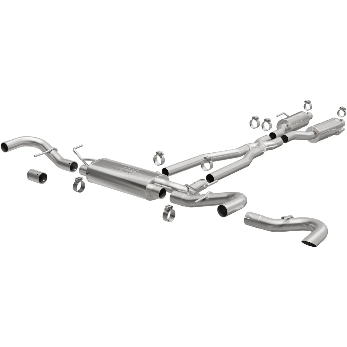 19606  -  Neo Series Stainless Cat-Back System 1