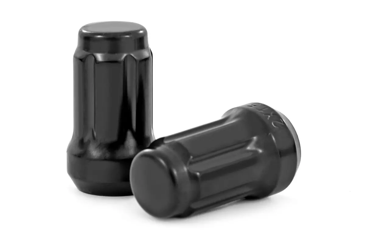 3807Blk - Lug Nut Set - M12x1.5 - 16 Qty - Splined - Black 2