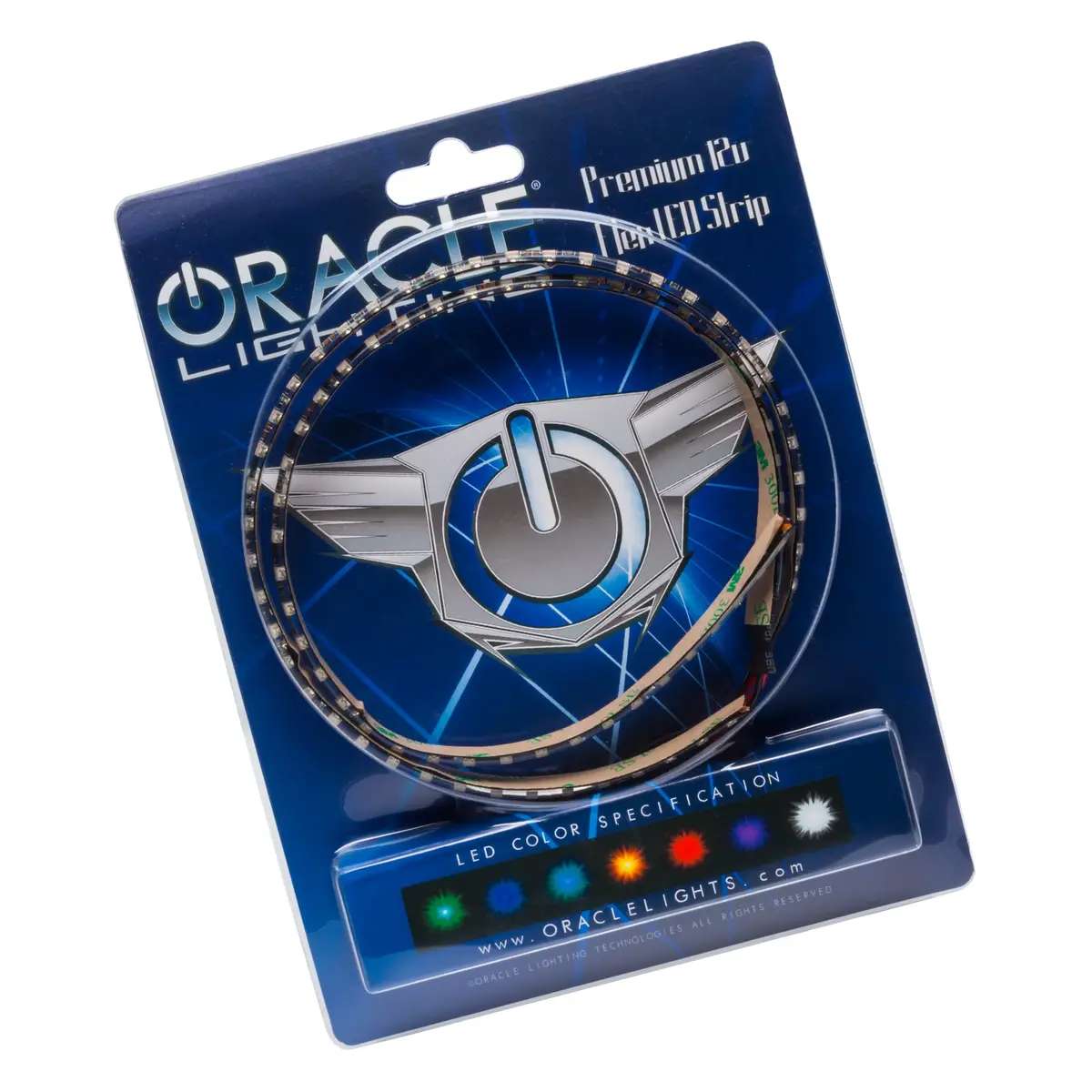 3805-003  -  Oracle Lighting Pair 15" Led Strips Retail Pack - Red 1