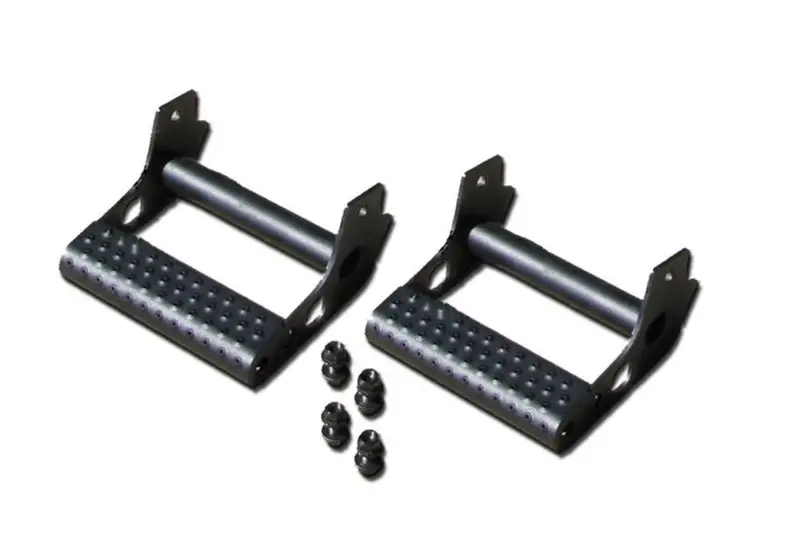 N-Fab Rkr Universal Detachable Step - Pair - Tex. Black 1